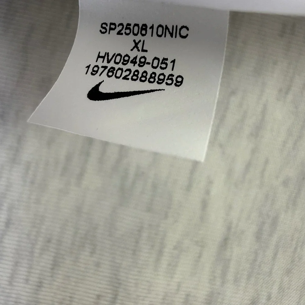 Nike Tech Fleece Windrunner Full Zip Hoodie Mens XL Heather Grey HV0949-051
